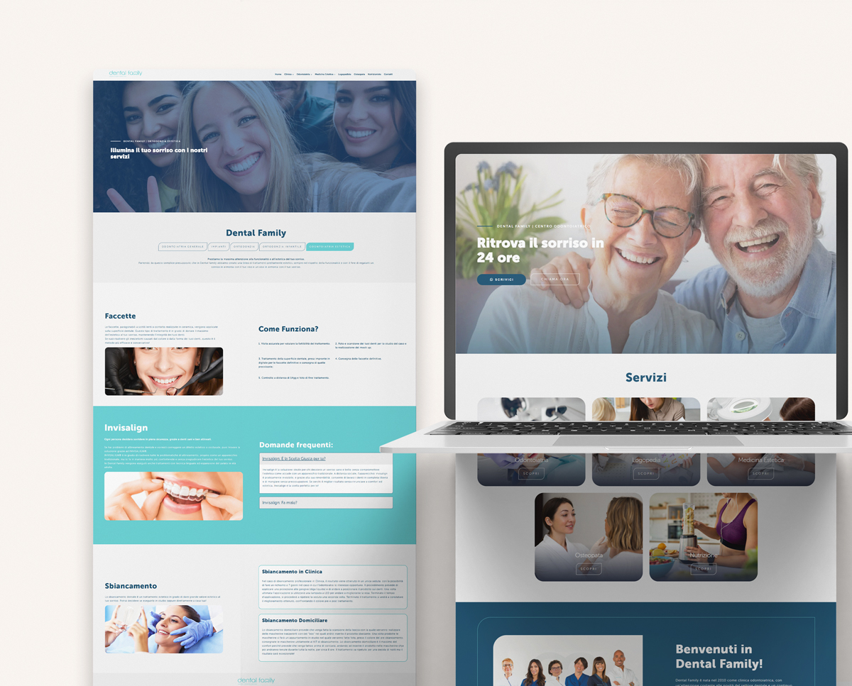 Sito web oleificio realizzato da Elena Studio